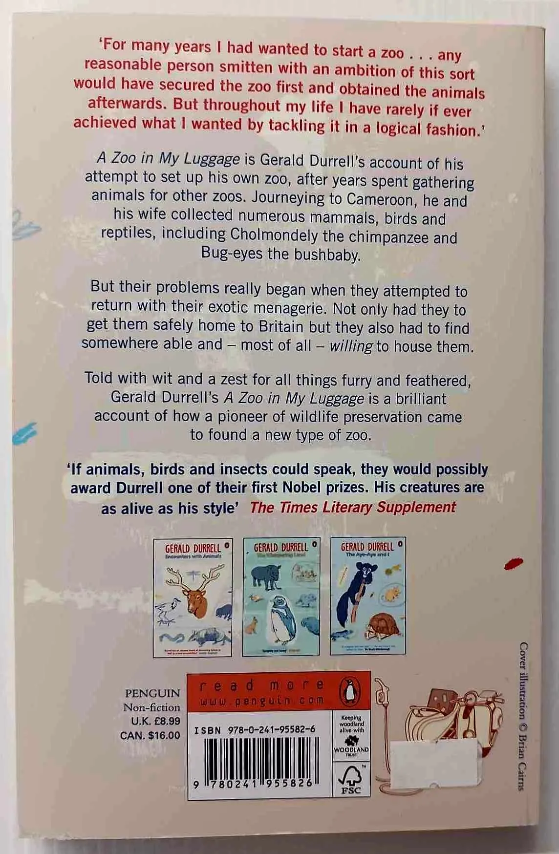 A ZOO IN MY LUGGAGE - Gerald Durrell
