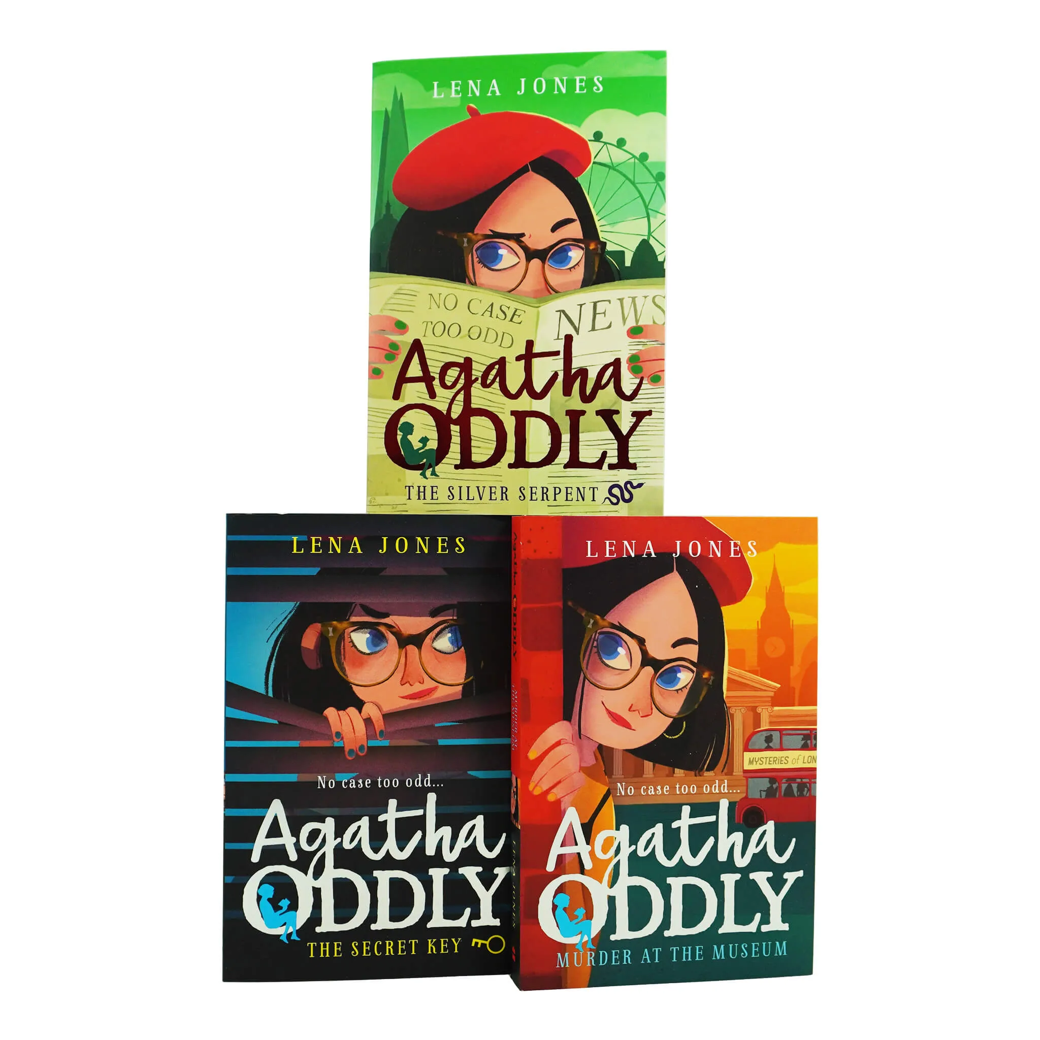 Agatha Oddly Detective Series By Lena Jones 3 Books Collection Set - Ages 11  - Paperback