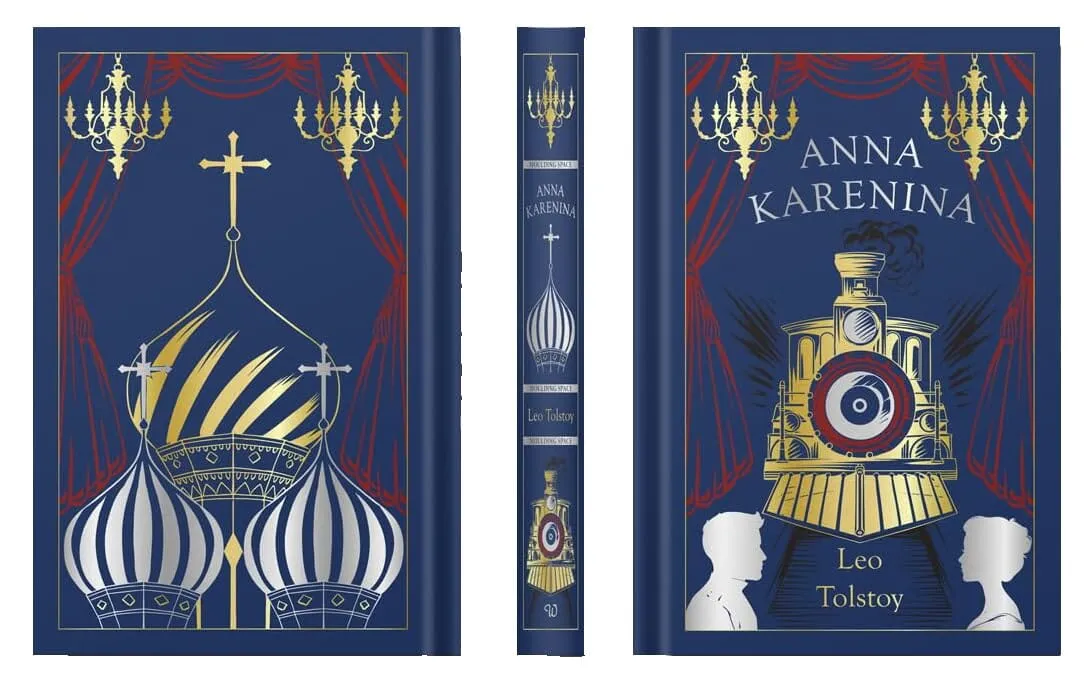 Anna Karenina By Leo Tolstoy - Fiction - Leather Bound