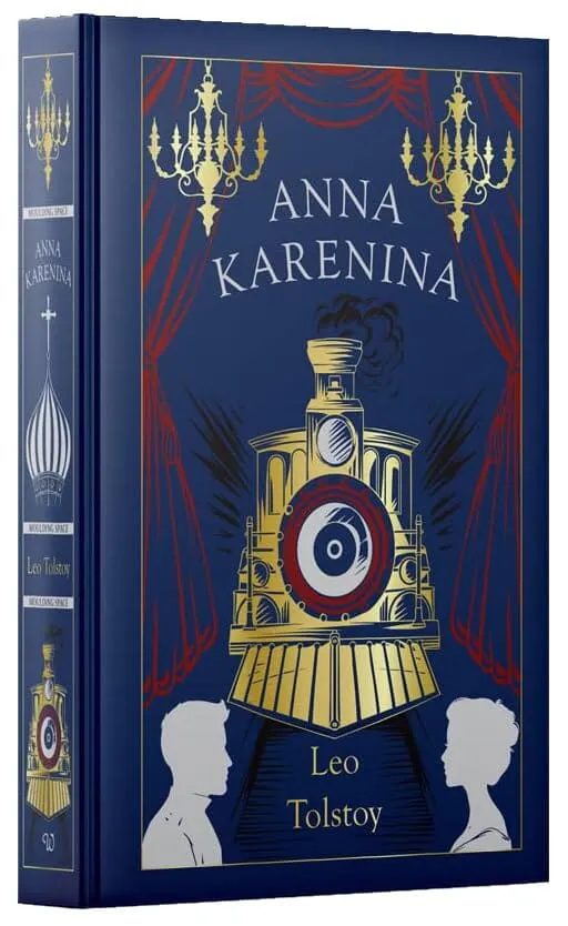 Anna Karenina By Leo Tolstoy - Fiction - Leather Bound