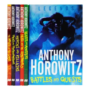 Anthony Horowitz Legends 6 Books Collection Set - Mystery - Ages 7-11 - Paperback