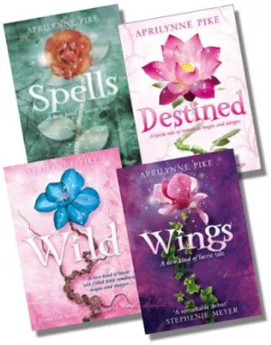 Aprilynne Pike Wild, Wings ,Destined, Spells 4 Books Set - Fiction Books - Paperback
