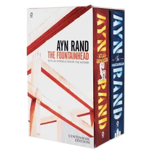 Ayn Rand 2 Books (The Fountainhead (Centennial Edition) & Atlas Shrugged) - Adult - Paperback