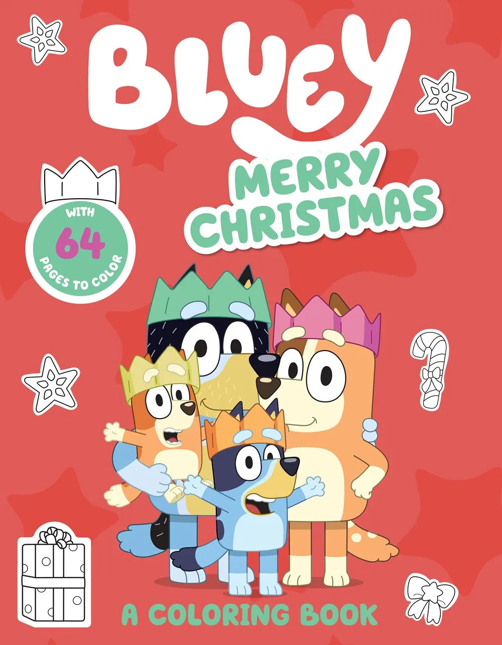 Bluey Merry Christmas: A Coloring Book Cleary's