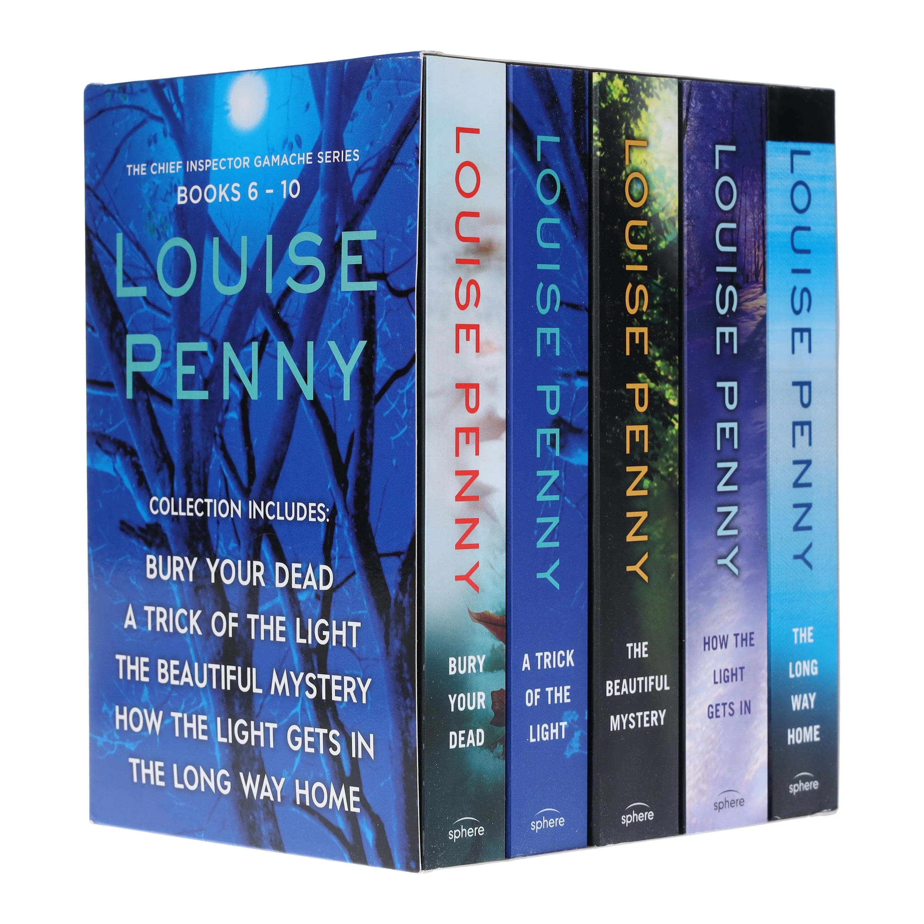 Chief Inspector Gamache Mystery Series (Book 6-10) by Louise Penny: 5 Books Collection Set - Fiction- Paperback