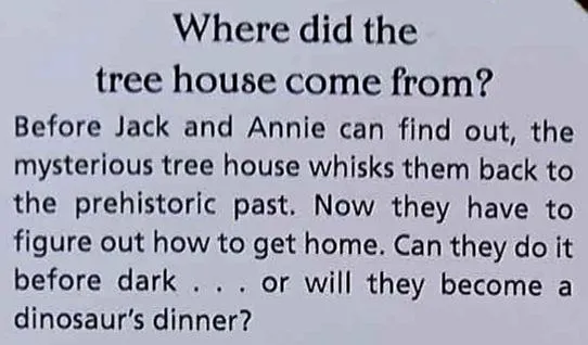DINOSAURS BEFORE DARK - Mary Pope Osborne