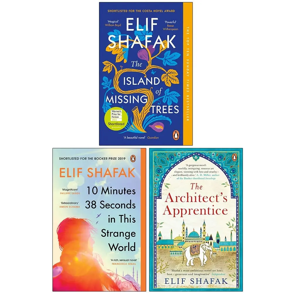 Elif Shafak Collection 3 Books Set - Fiction - Paperback