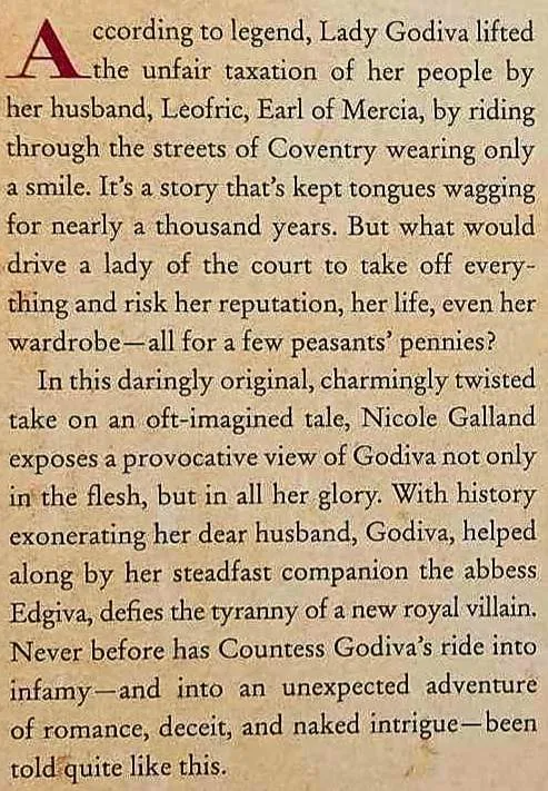 GODIVA - Nicole Galland