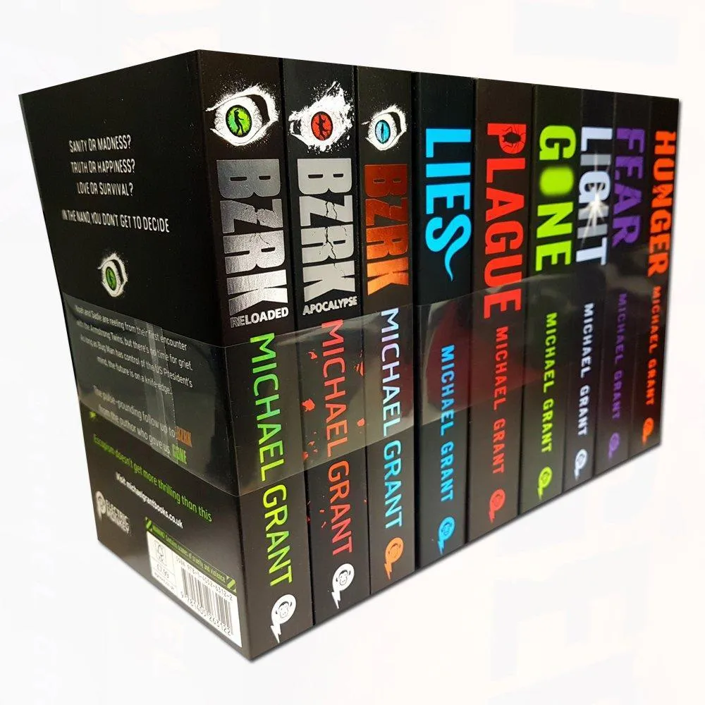 Gone and BZRK 9 Books by Michael Grant - Young Adult - Paperback
