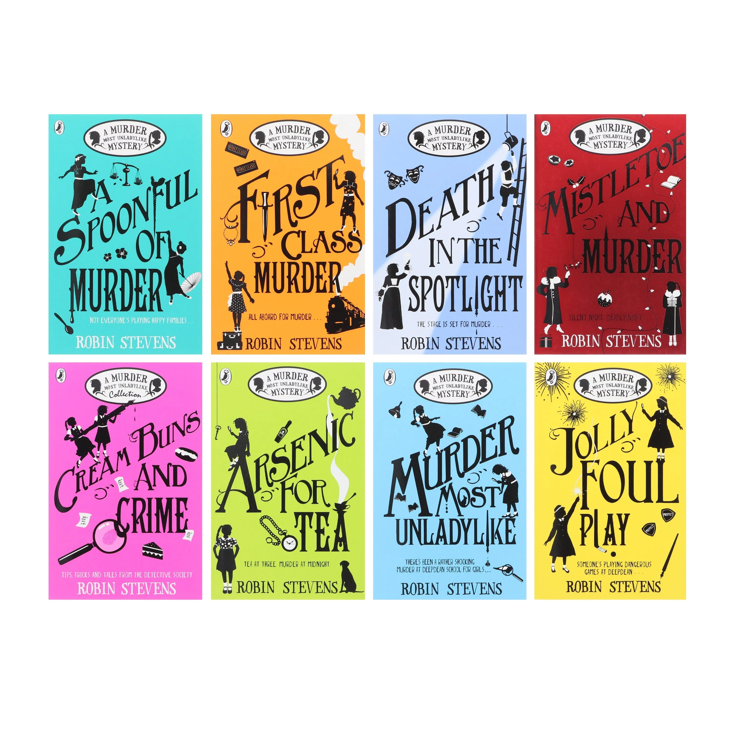 Murder Most Unladylike By Robin Stevens 8 Books Collection Set - Ages 9  - Paperback