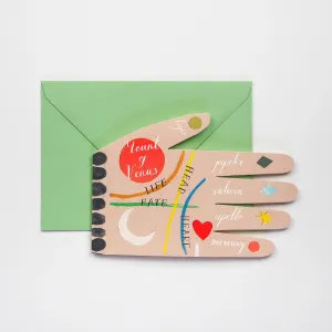 Palm Reading Card