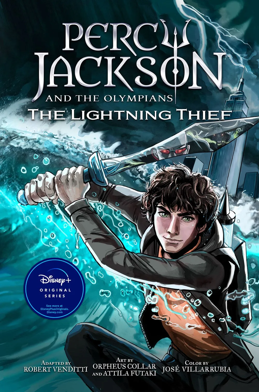 Percy Jackson and the Olympians The Lightning Thief The Graphic Novel (paperback) Cleary's