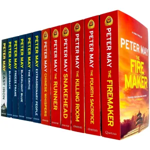 Peter May Enzo Files & China Thrillers Series 12 Books Collection Set - Adult - Paperback