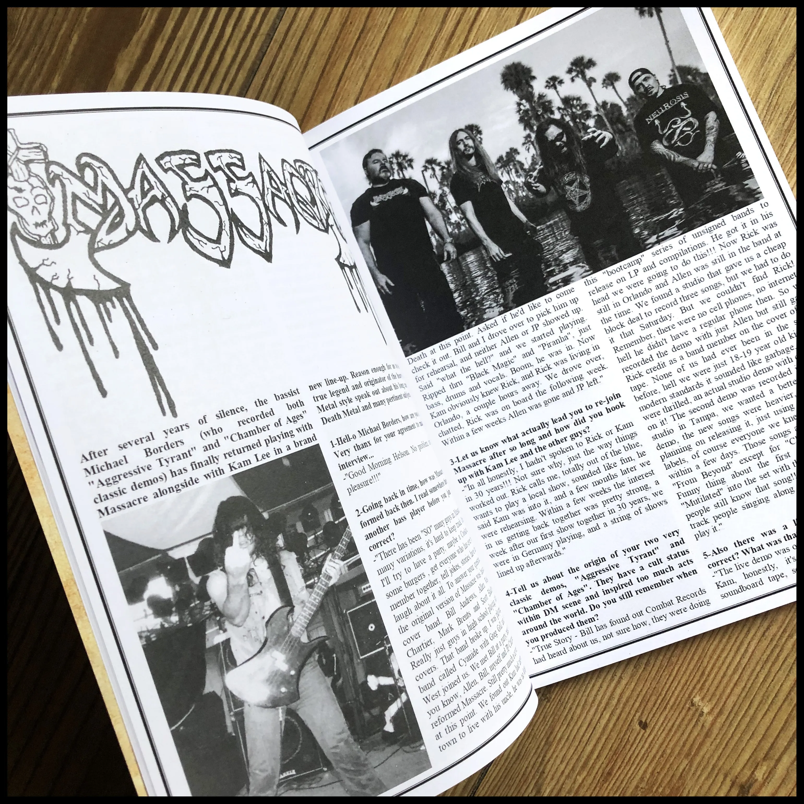 Sale: CTHULHU ZINE collection 4 (Issues 10, 11 & 12)  [black, death, grind, war metal, underground fanzine]