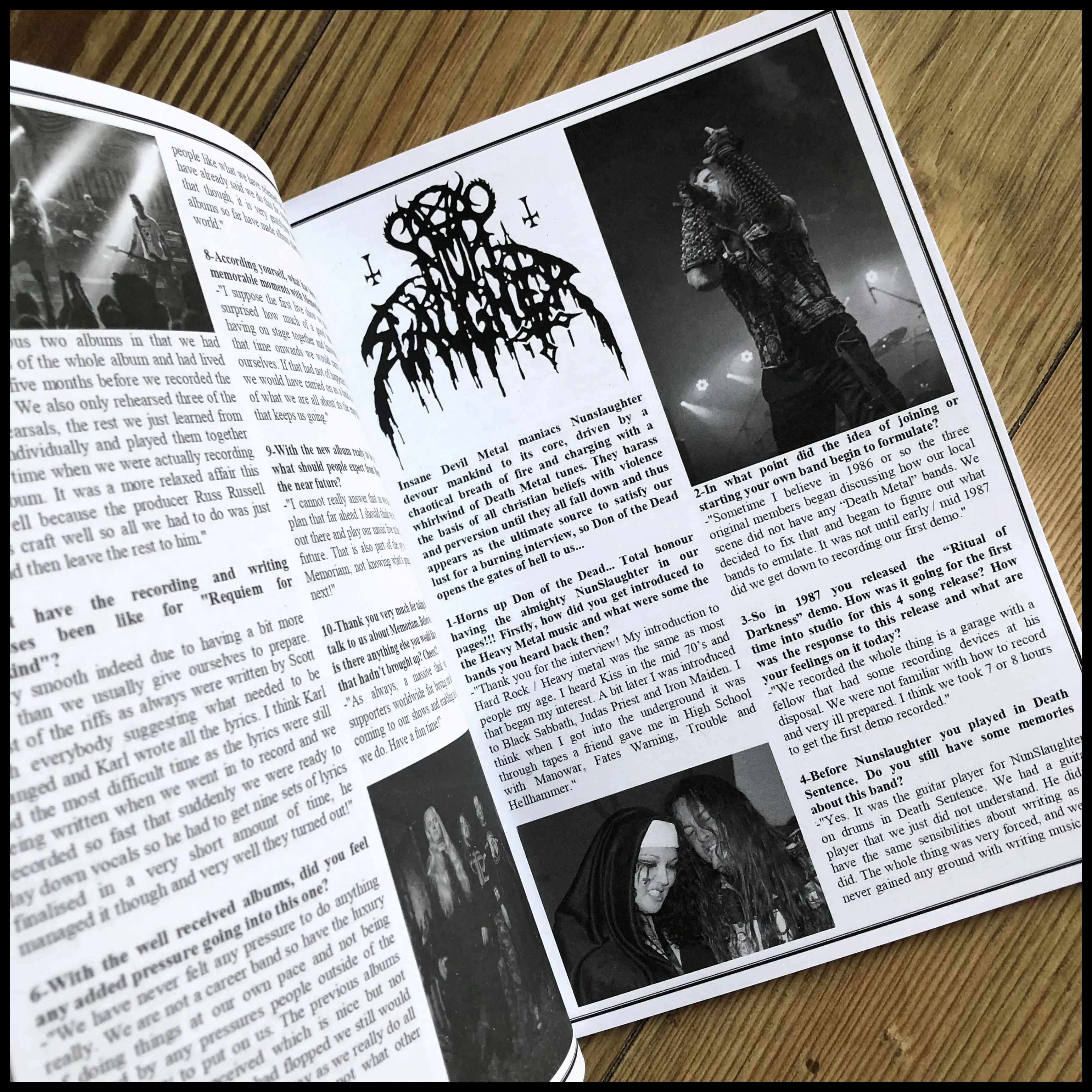 Sale: CTHULHU ZINE collection 4 (Issues 10, 11 & 12)  [black, death, grind, war metal, underground fanzine]