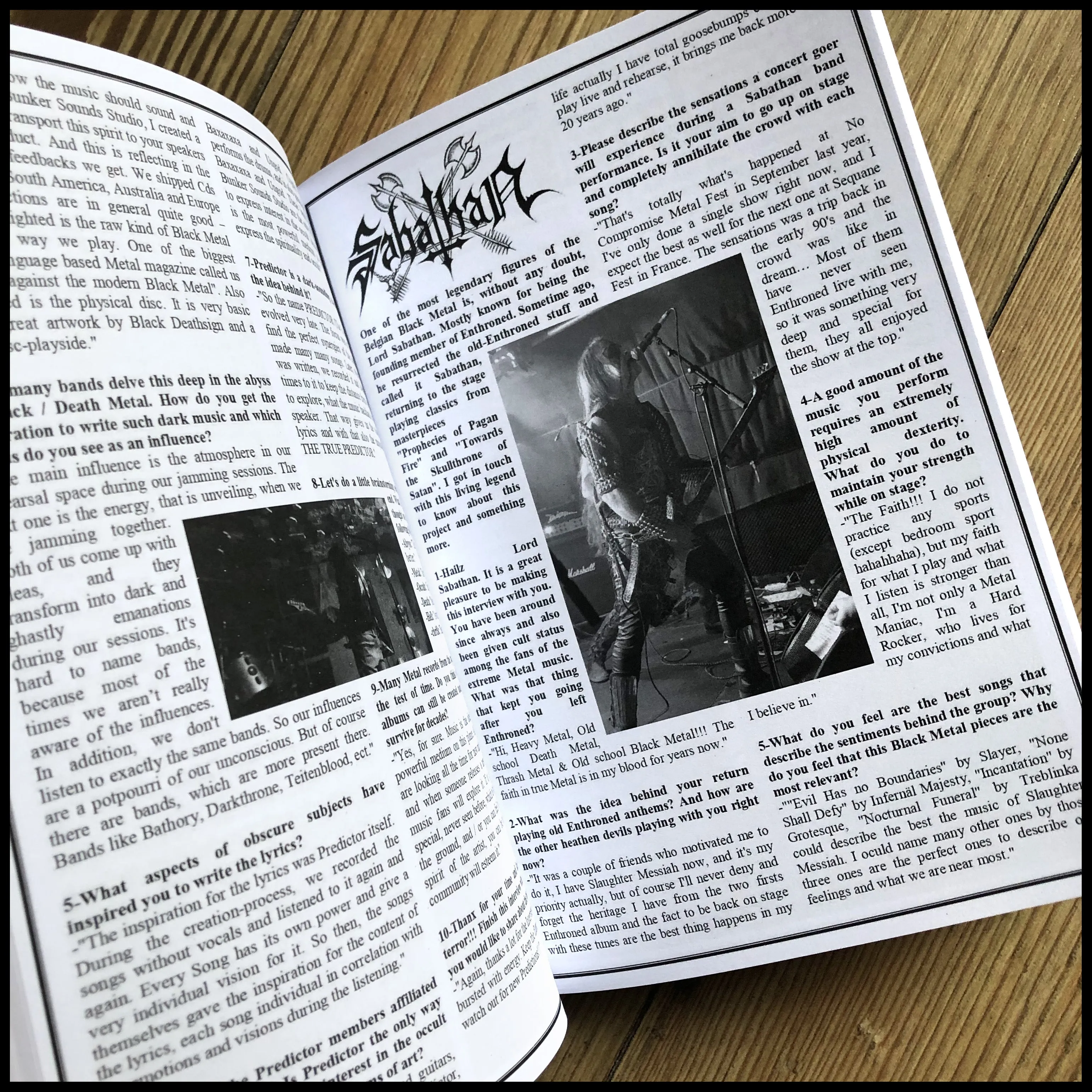 Sale: CTHULHU ZINE collection 4 (Issues 10, 11 & 12)  [black, death, grind, war metal, underground fanzine]