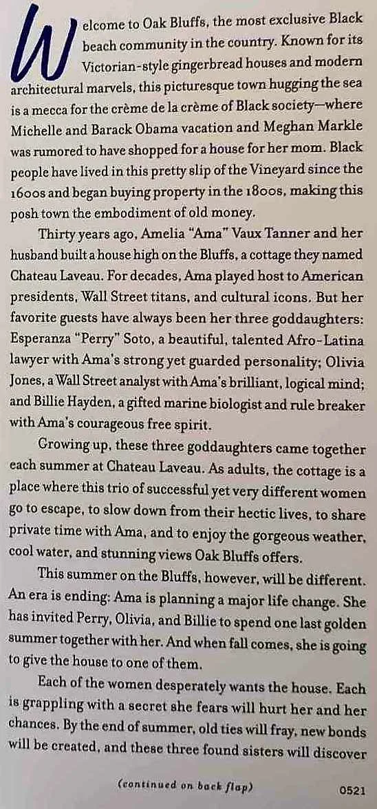 SUMMER ON THE BLUFFS - Sunny Hostin