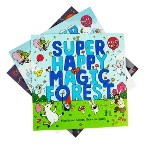 Super Happy Magic Forest by Matty Long 3 Picture Books Collection Set - Ages 5-8 - Paperback