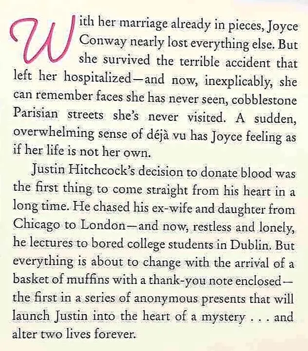 THANKS FOR THE MEMORIES - Cecelia Ahern