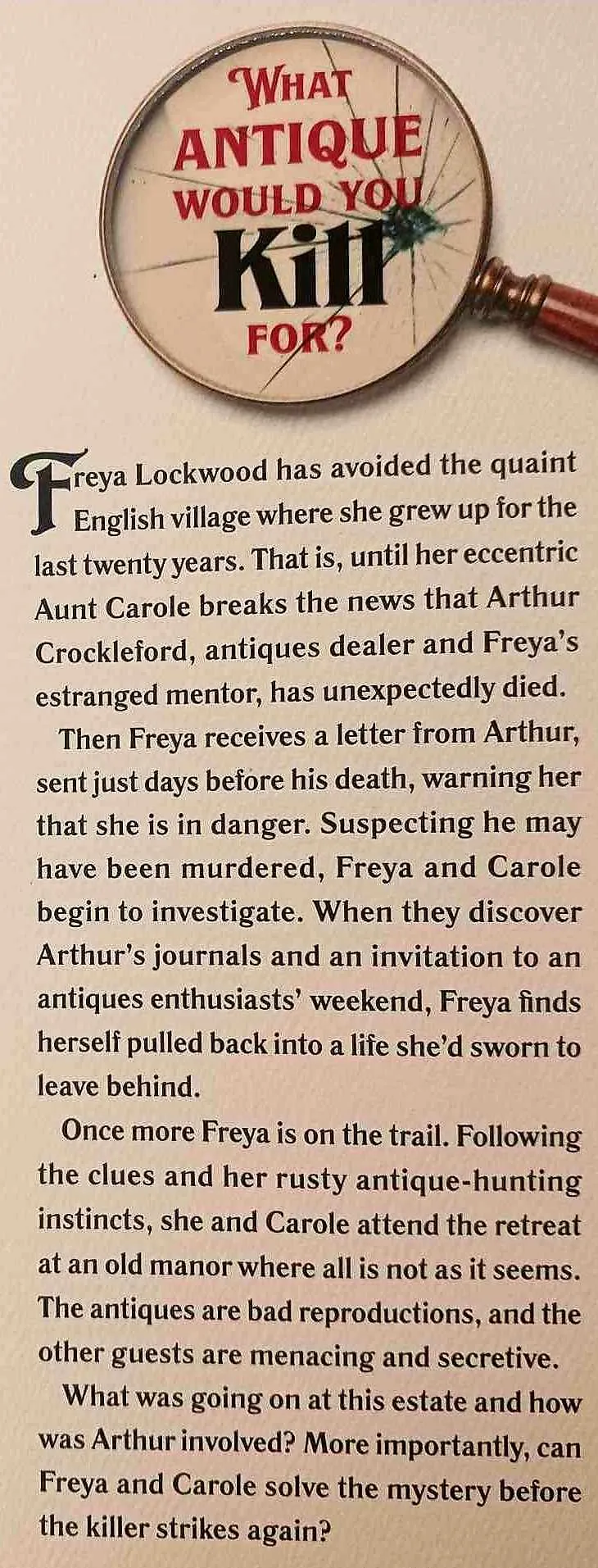 THE ANTIQUE HUNTER'S GUIDE TO MURDER - C.L. Miller