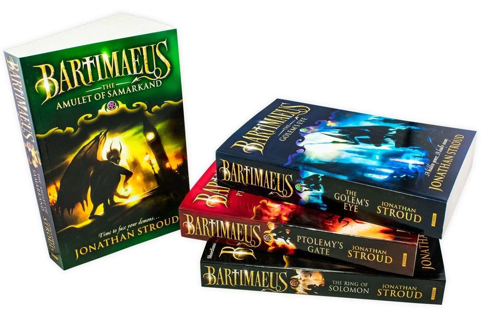 The Bartimaeus Sequence Series 4 Books Collection Set by Jonathan Stroud - Ages 12  - Paperback
