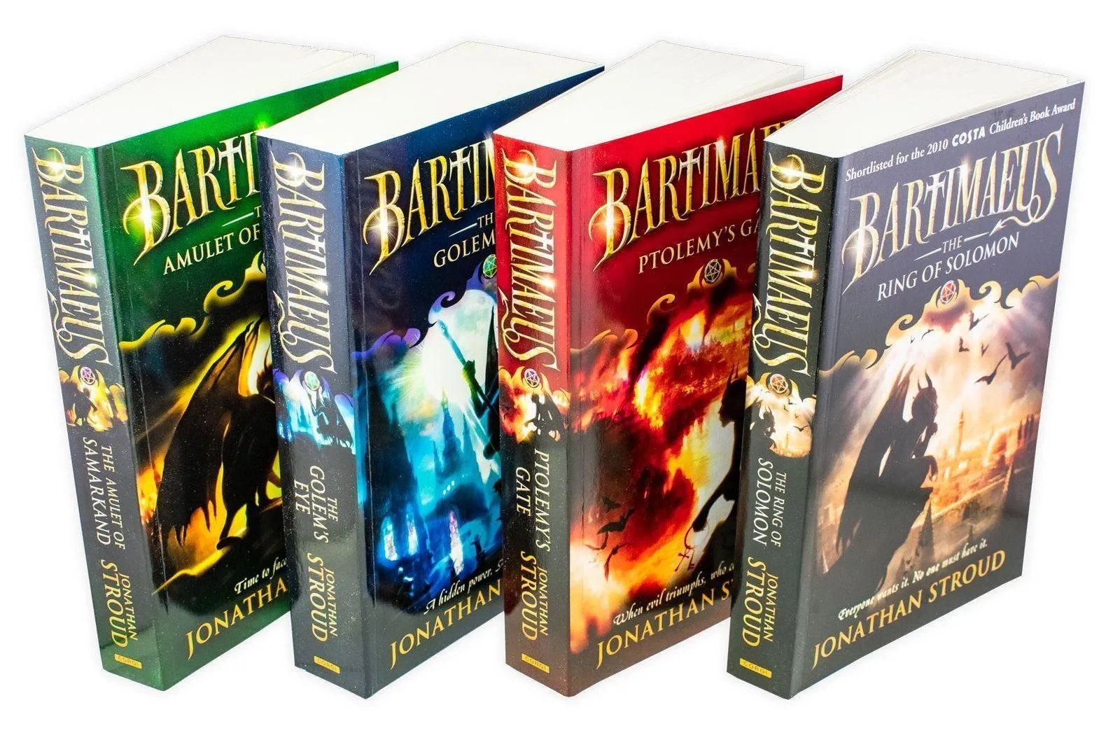 The Bartimaeus Sequence Series 4 Books Collection Set by Jonathan Stroud - Ages 12  - Paperback