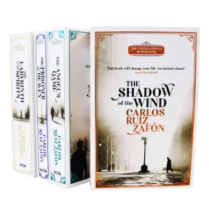 The Cemetery of Forgotten Books by Carlos Ruiz Zafon: Books 1-4 Collection Set - Fiction - Paperback