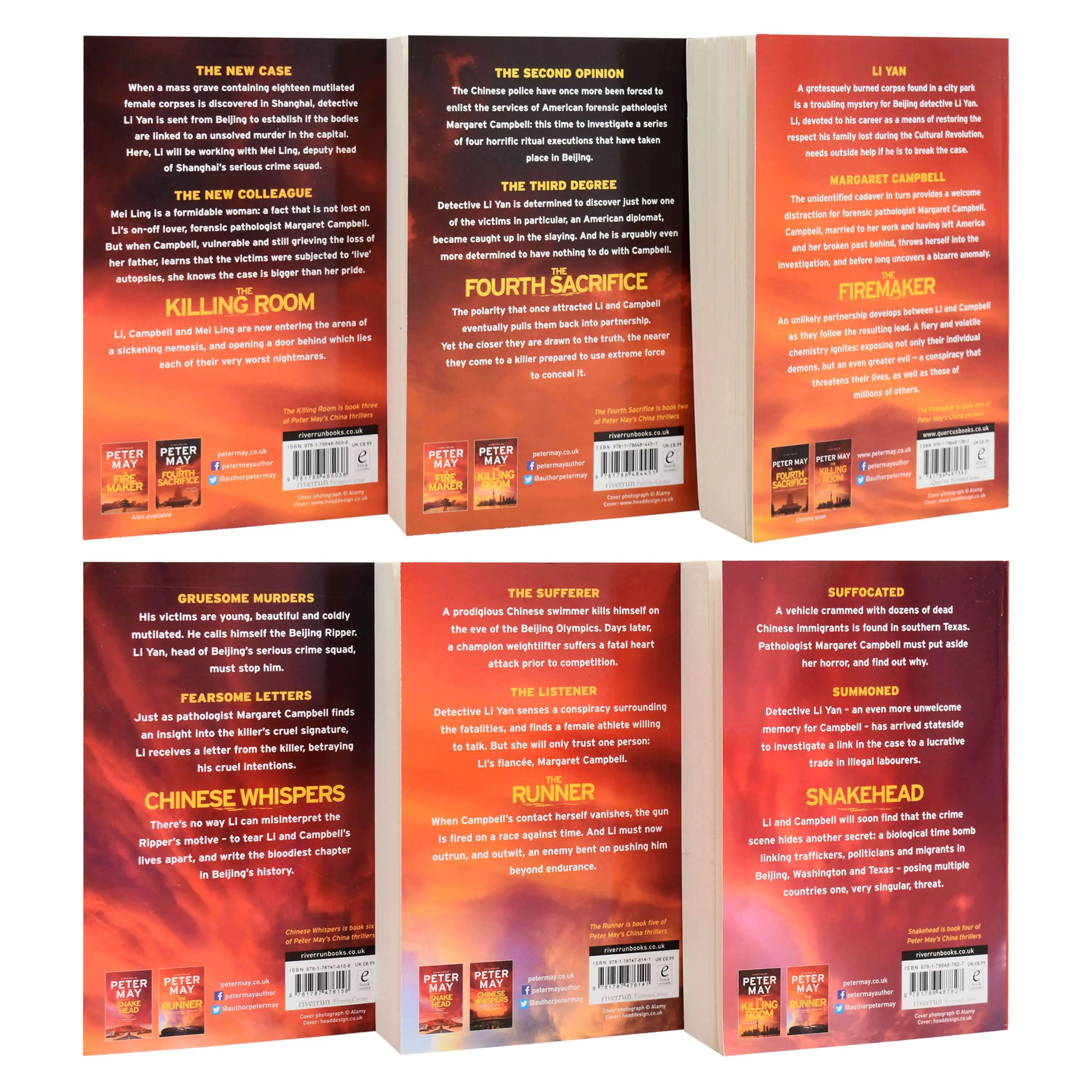The China Thrillers The Complete 6 Books Collection by Peter May - Adult - Paperback