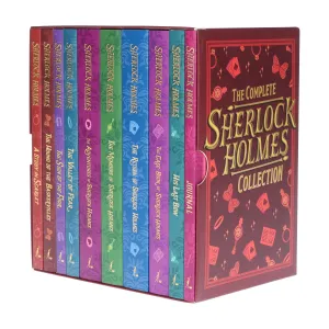 The Complete Collection of Sherlock Holmes 10 Books Box Set by Sweet Cherry Publishing - Fiction - Paperback