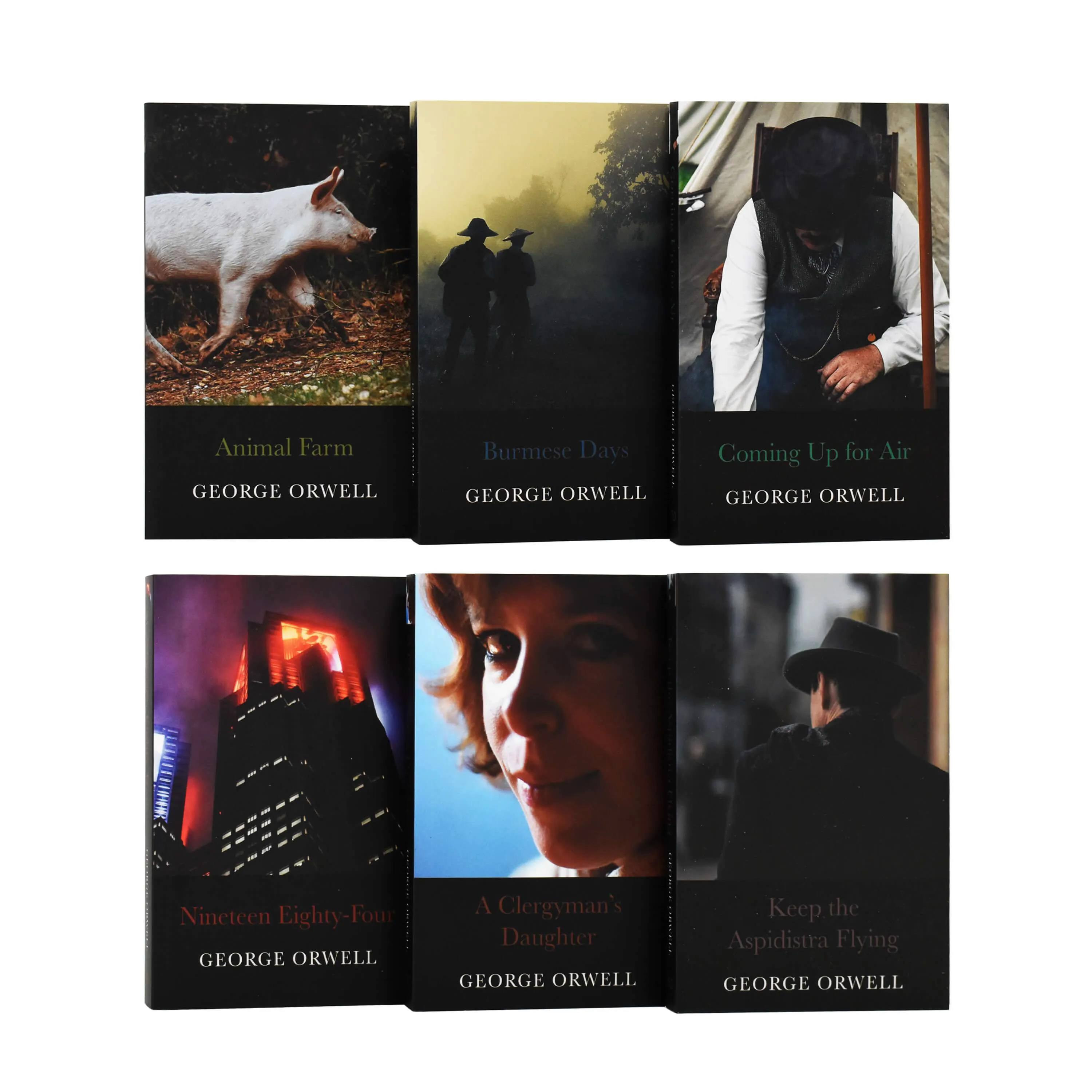 The George Orwell Complete Classic Essential Collection 6 Books Box Set - Fiction - Paperback