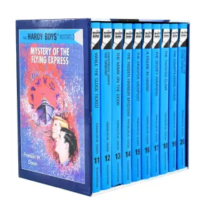 The Hardy Boys Collection 11-20: 10 Books Box Set by Franklin W Dixon - Hardcover - Age 8-12
