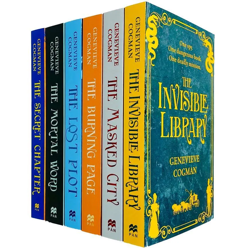 The Invisible Library Series By Genevieve Cogman 6 Books Collection Set - Fiction - Paperback