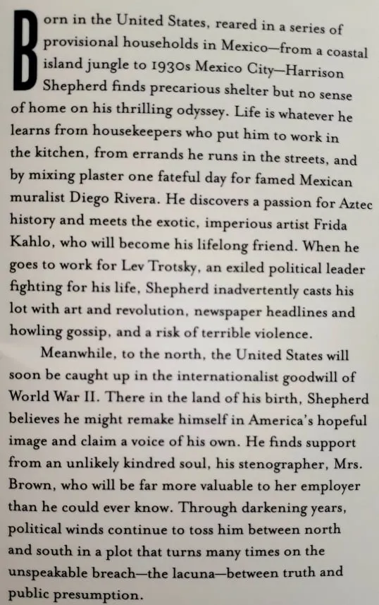 THE LACUNA - Barbara Kingsolver