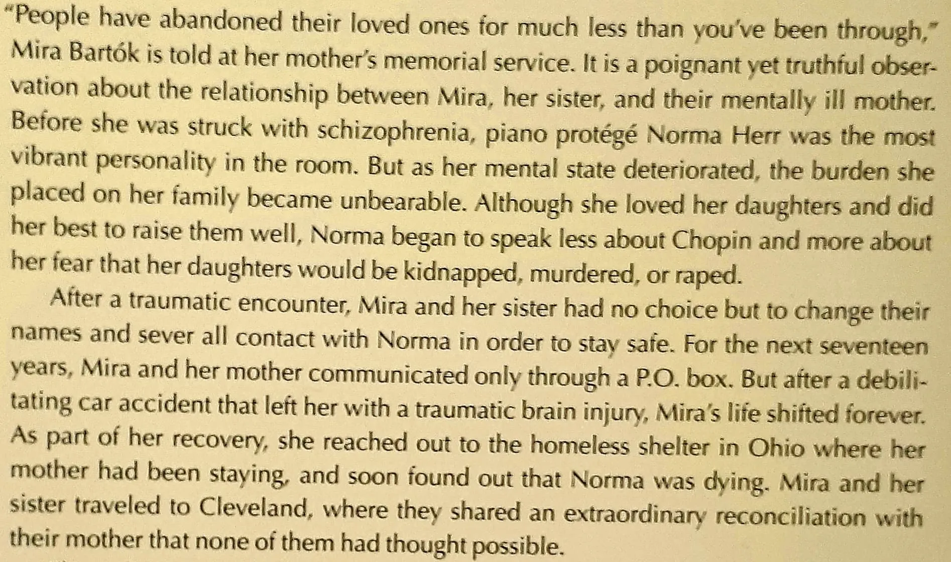 THE MEMORY PALACE - Mira Bartok