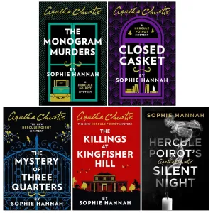 The New Hercule Poirot Mysteries by Sophie Hannah: 5 Books Collection Set - Fiction - Paperback