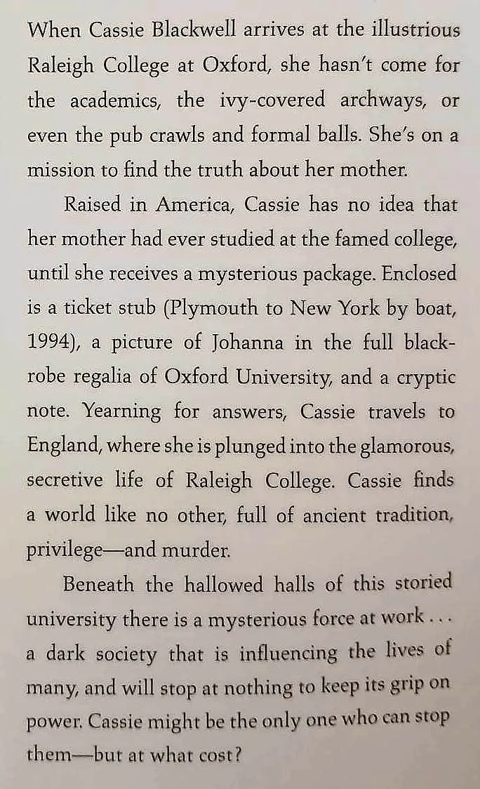 THE OXFORD INHERITANCE - Ann A. McDonald
