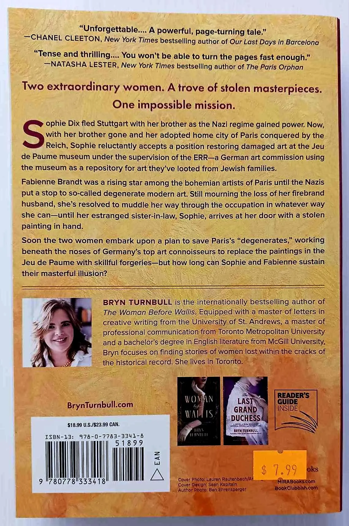 THE PARIS DECEPTION - Bryn Turnbull