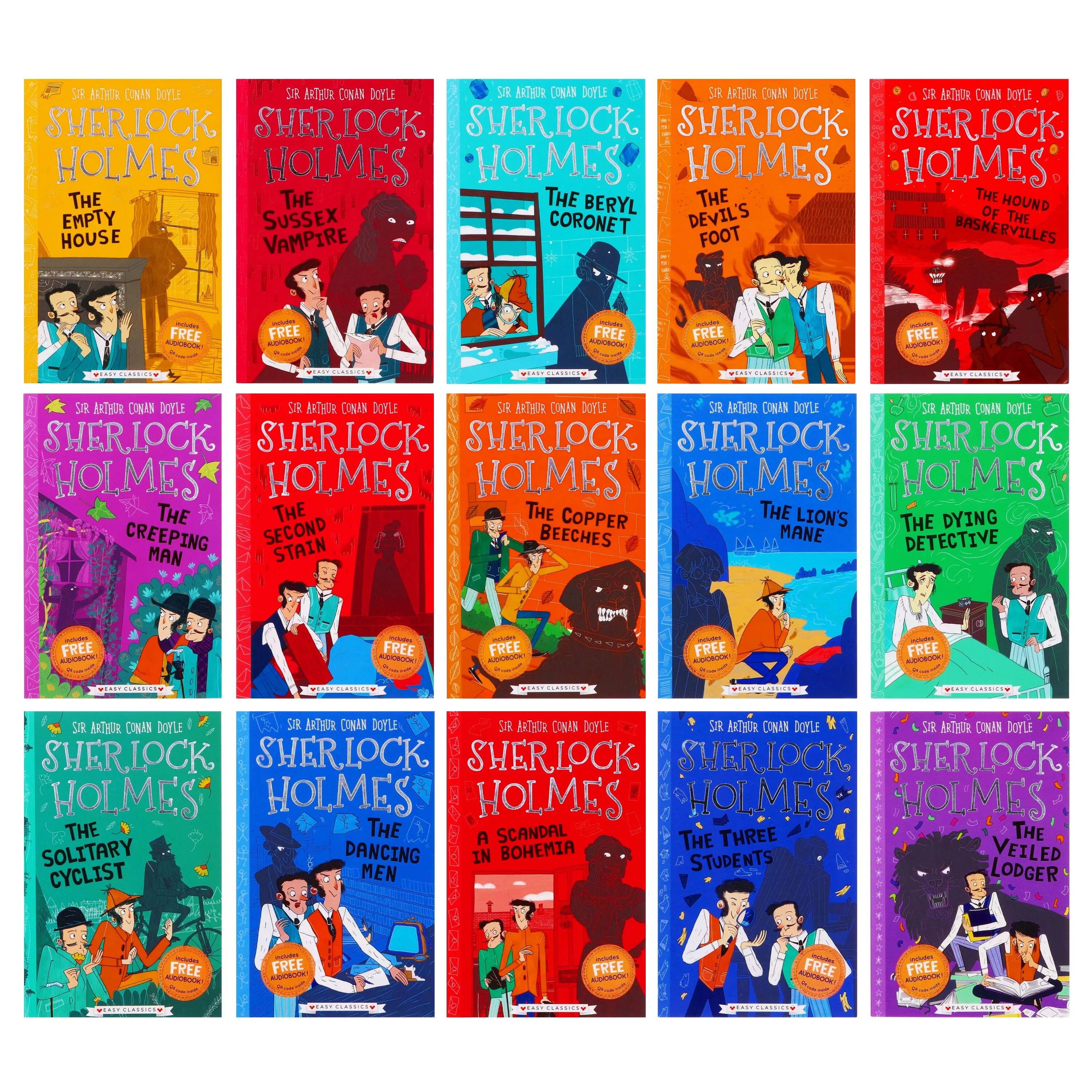 The Sherlock Holmes Children's Collection 30 Books Box Set By Sir Arthur Conan Doyle - Ages 7-9 - Paperback