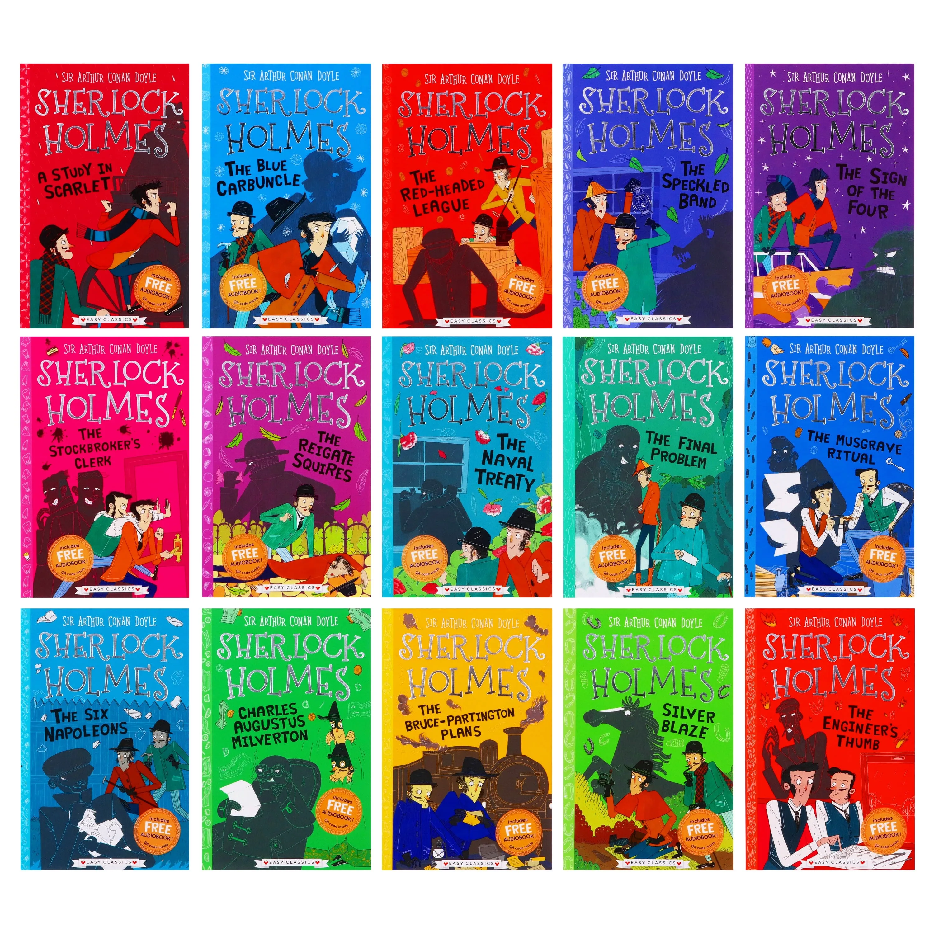 The Sherlock Holmes Children's Collection 30 Books Box Set By Sir Arthur Conan Doyle - Ages 7-9 - Paperback