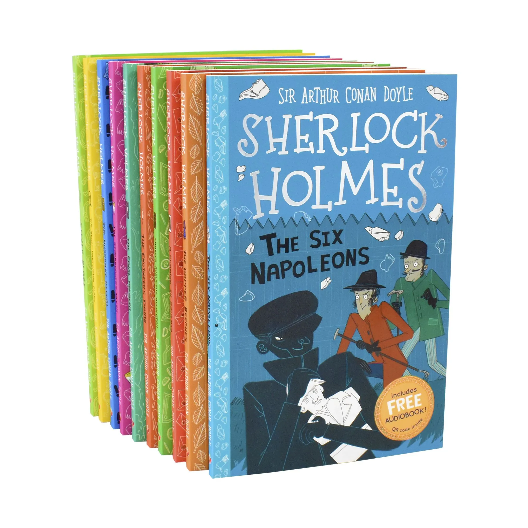 The Sherlock Holmes Children's Collection : Mystery, Mischief and Mayhem 10 Books (Series 2) by Sir Arthur Conan Doyle - Age 7-9 - Paperback