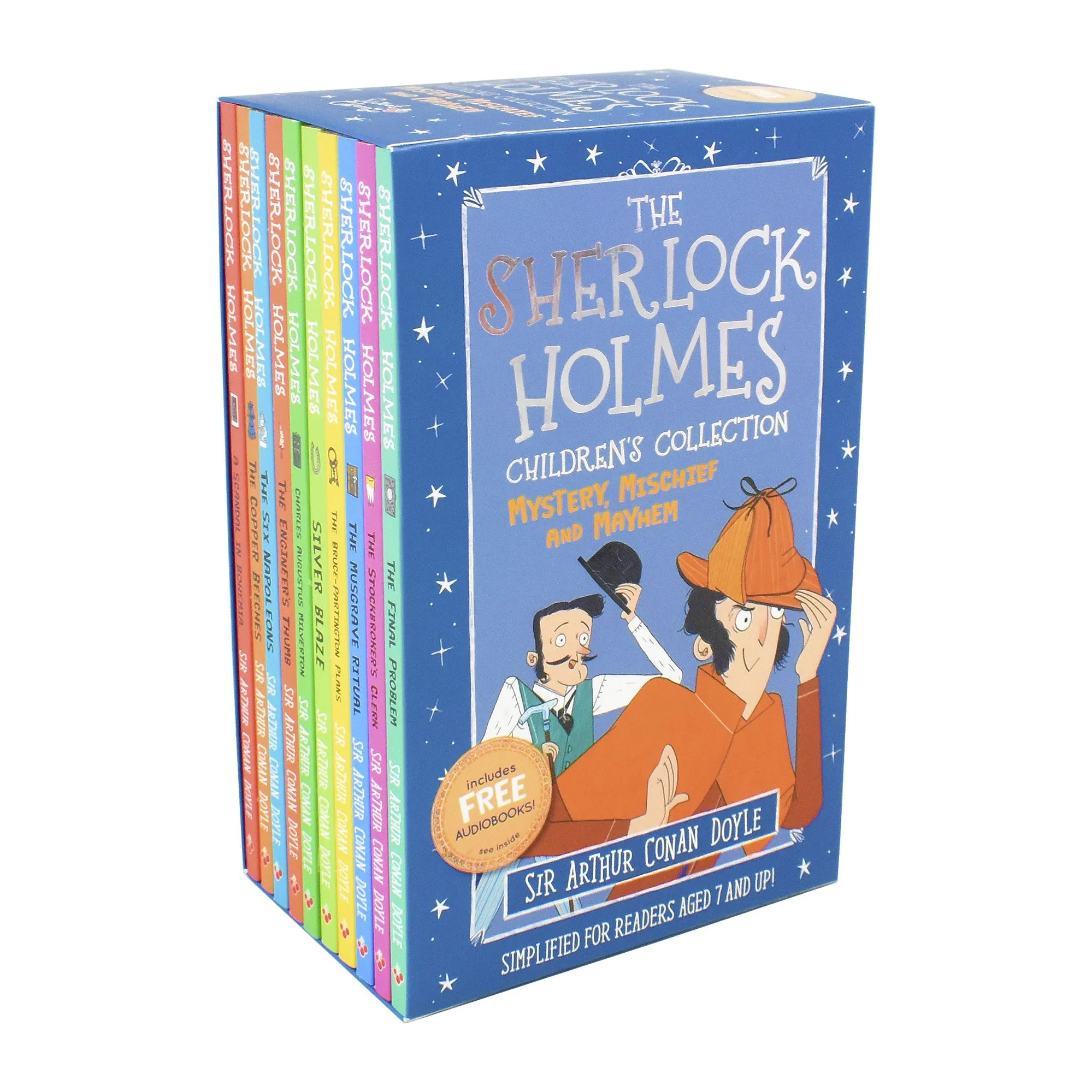 The Sherlock Holmes Children's Collection : Mystery, Mischief and Mayhem 10 Books (Series 2) by Sir Arthur Conan Doyle - Age 7-9 - Paperback