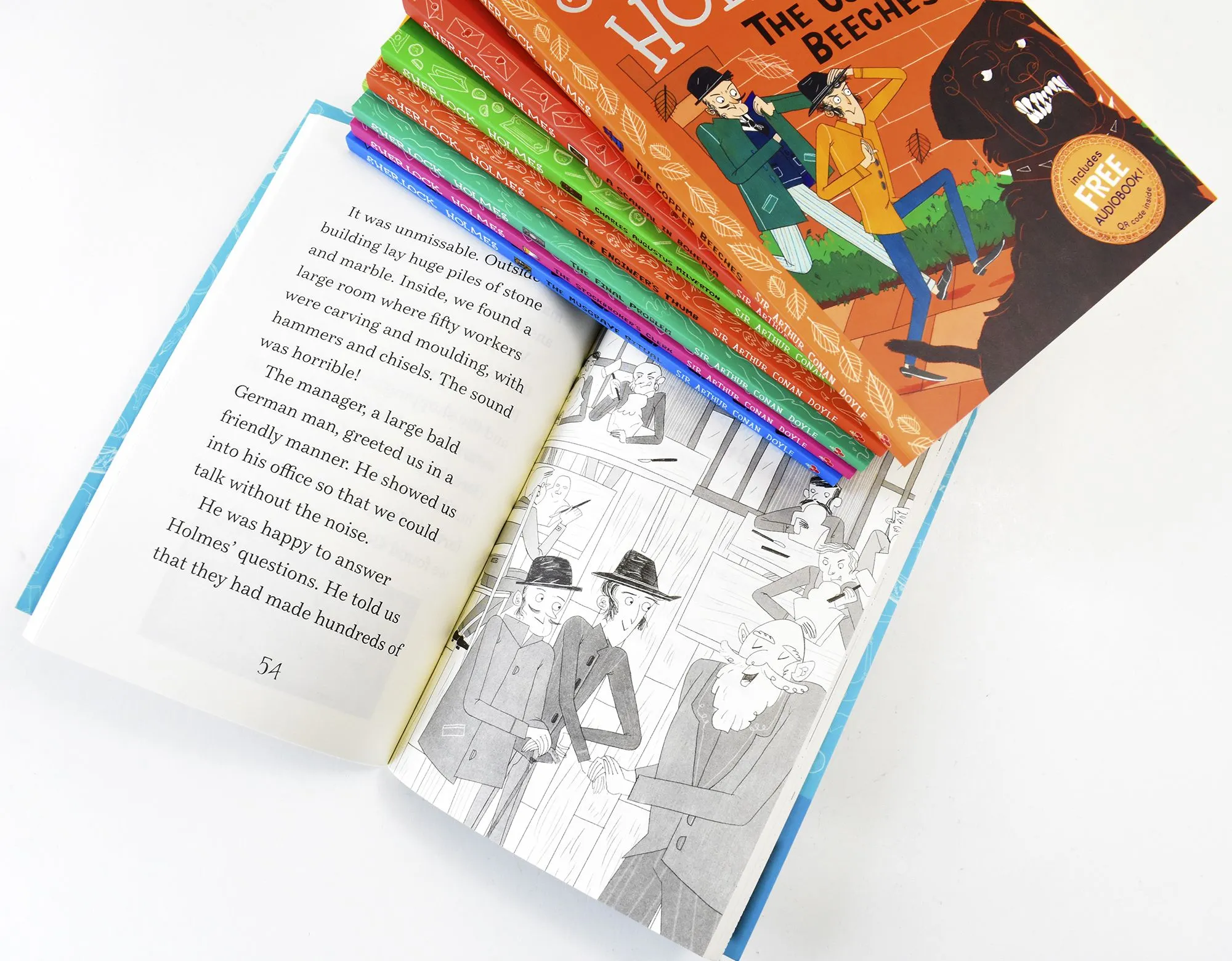 The Sherlock Holmes Children's Collection : Mystery, Mischief and Mayhem 10 Books (Series 2) by Sir Arthur Conan Doyle - Age 7-9 - Paperback