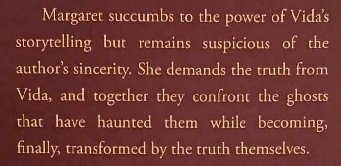 THE THIRTEENTH TALE - Diane Setterfield