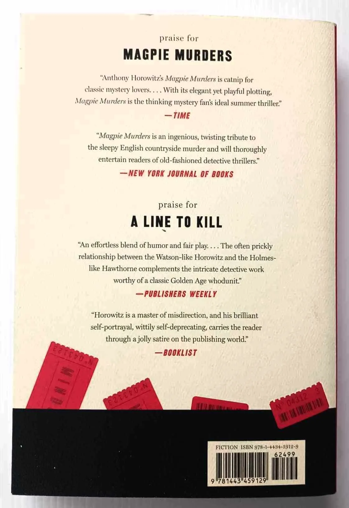 THE TWIST OF A KNIFE - Anthony Horowitz