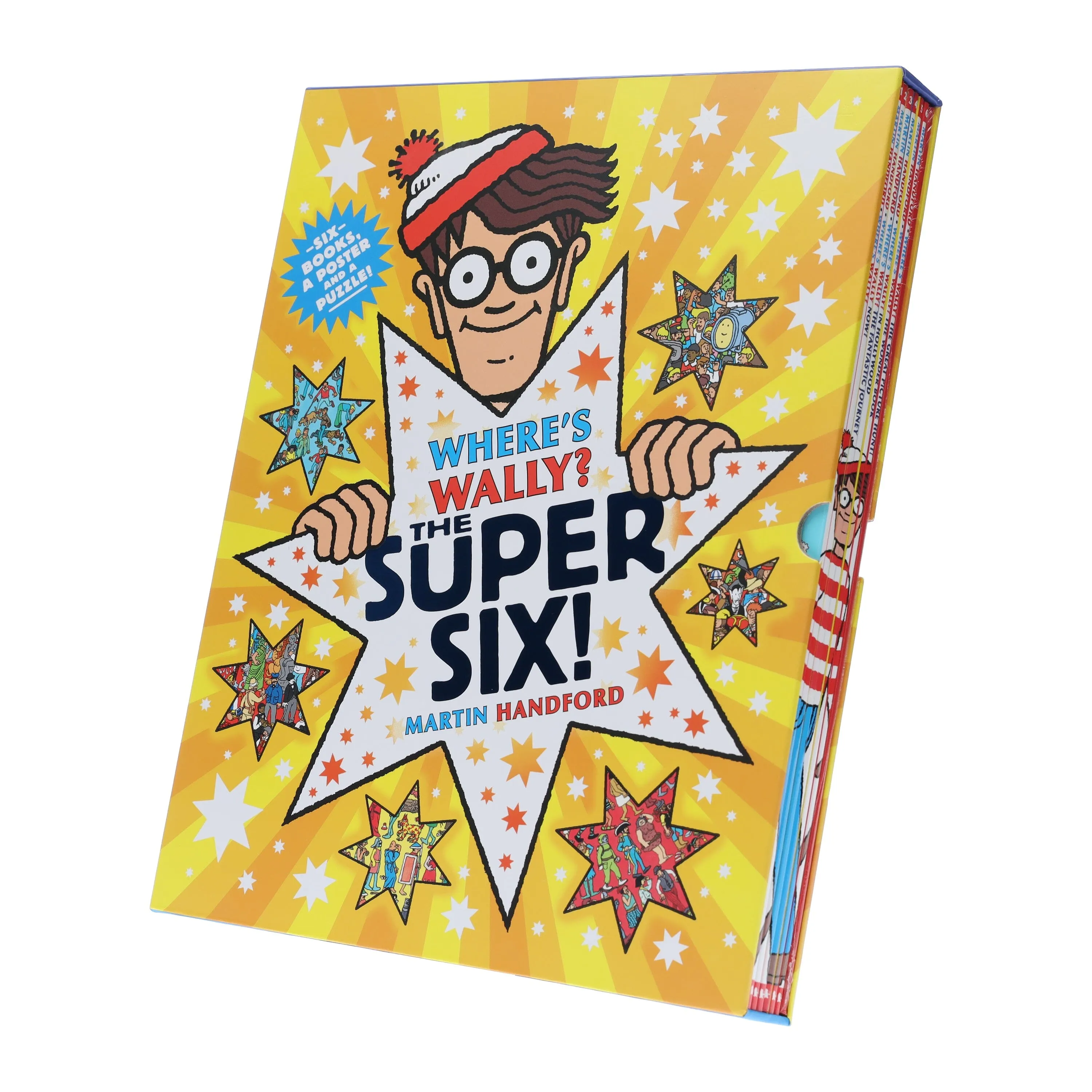 Where's Wally? 6 Books Collection By Martin Handford - Ages 7-9 - Paperback
